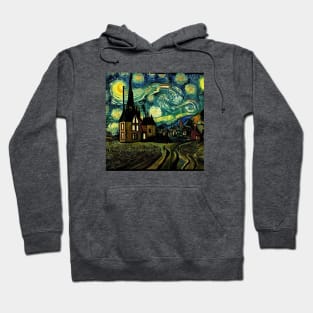 Starry Night Over Godric's Hollow Hoodie